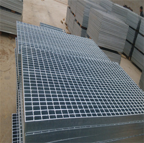 熱鍍鋅扇形鋼格闆50高